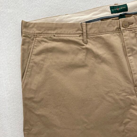 J.Crew 484 Chino Pants Mens 44x34 Slim Straight Leg Khaki Beige Preppy Casual - Picture 3 of 14